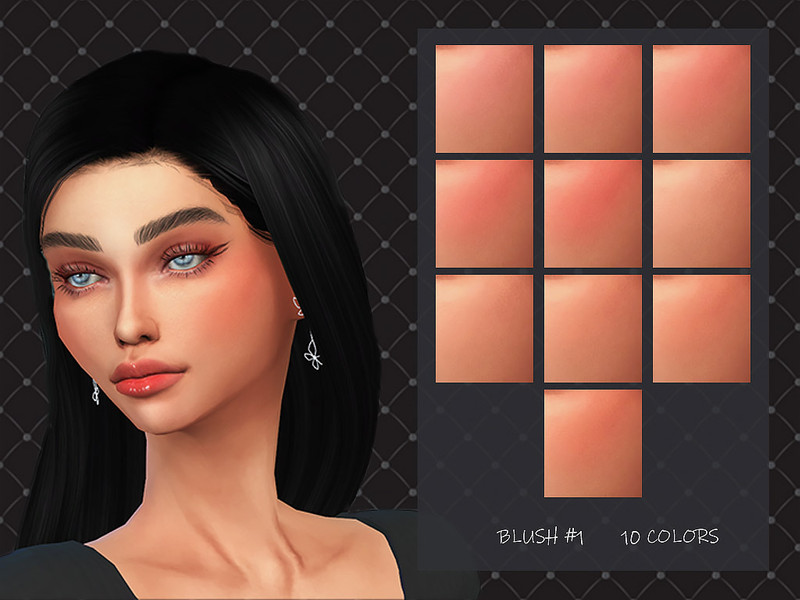 Sims 4 MELDEANNE - BLUSH #1 by MELDEANNE