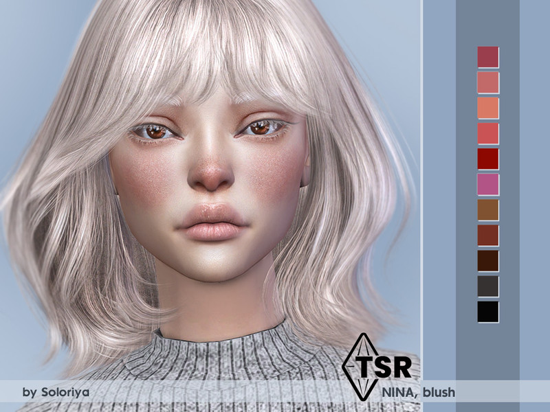 Sims 4 Blush Nina by soloriya