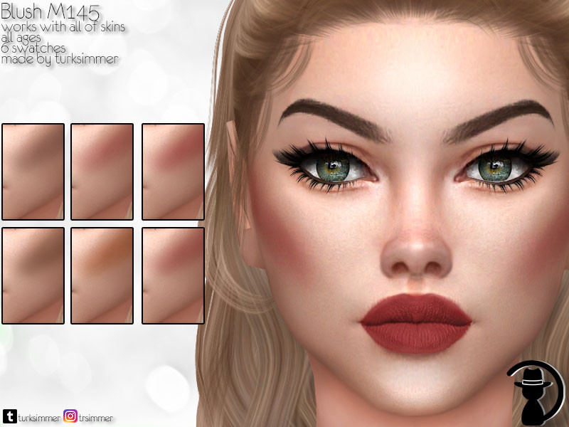 Sims 4 Blush M145 by turksimmer