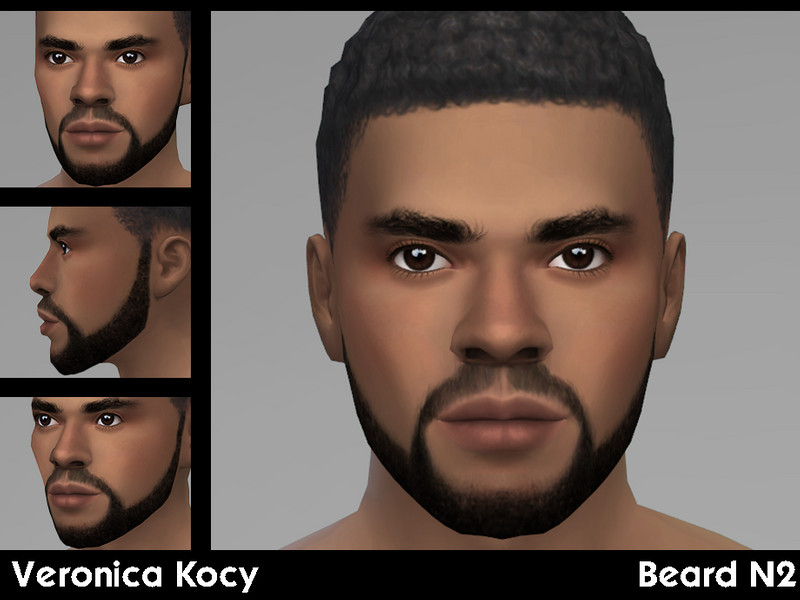 Sims 4 Beard N2 by SimVeronica