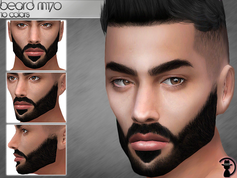 Sims 4 Beard M170 by turksimmer