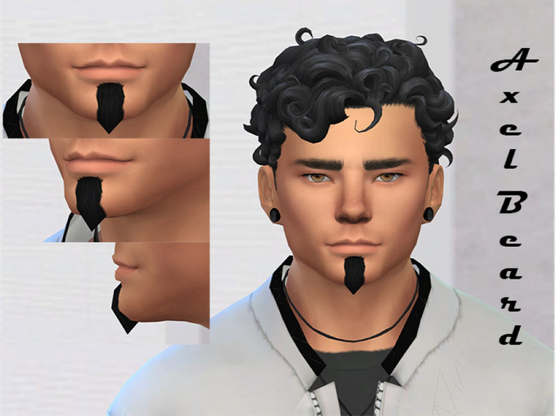 Sims 4 Axel Beard by kyctuk