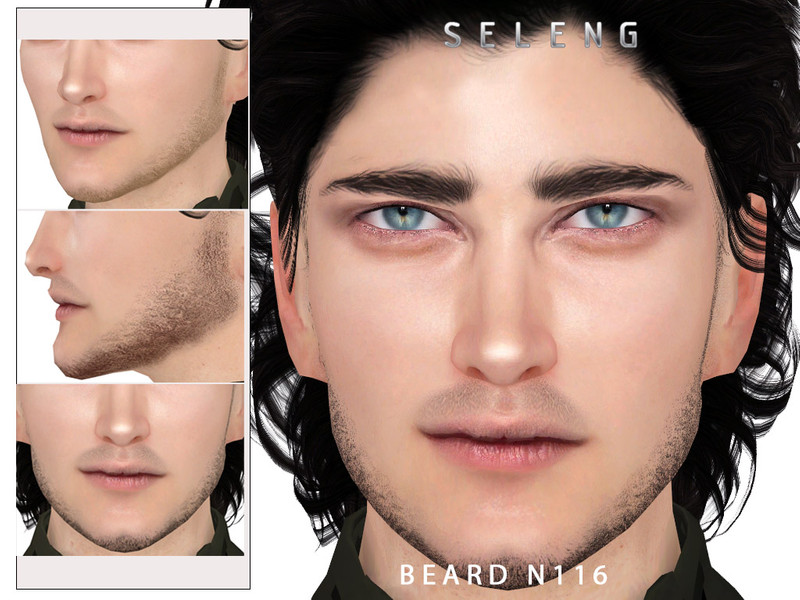 Sims 4 Beard N116 by Seleng