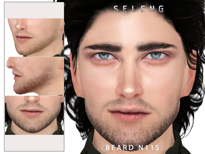 Sims 4 Beard N115 by Seleng