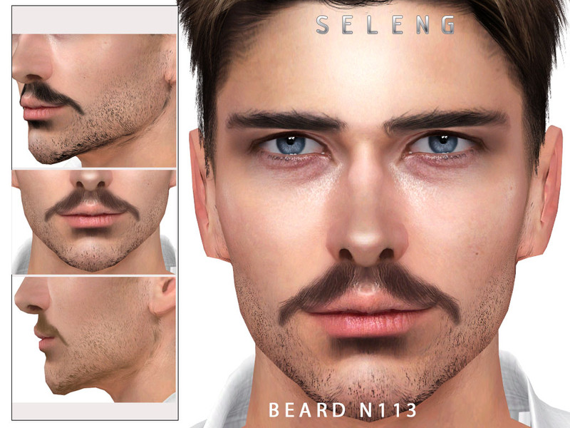 Sims 4 Beard N113 by Seleng