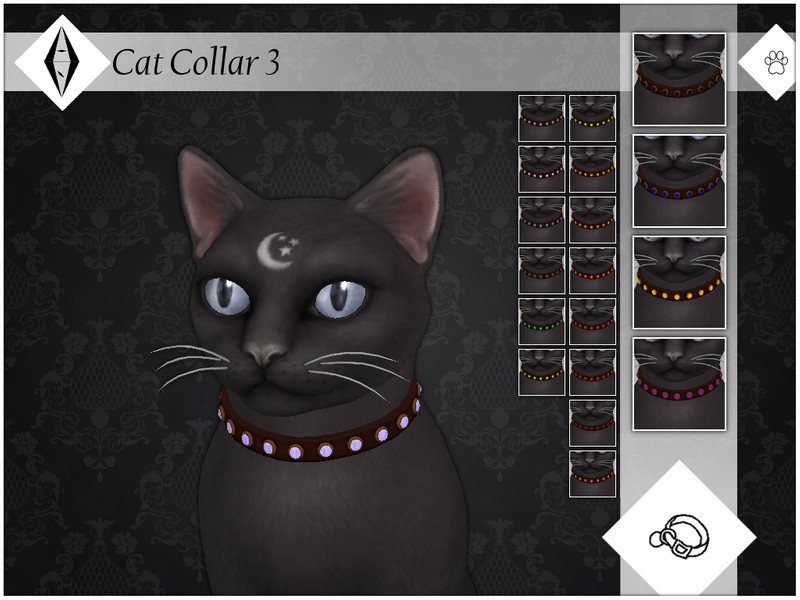 Sims 4 Cat Collar 3 - EP04 Needed by AleNikSimmer