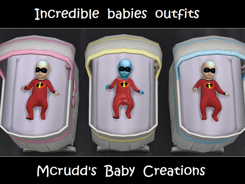 Sims 4 Incredible baby outfits by mcrudd