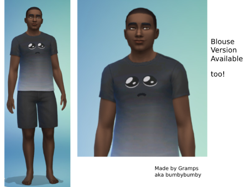Sims 4 Baby Eyes T-Shirt by bumbybumby