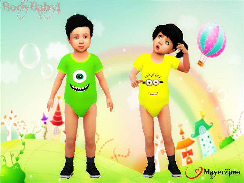Sims 4 BodyBaby1 by MayerZims