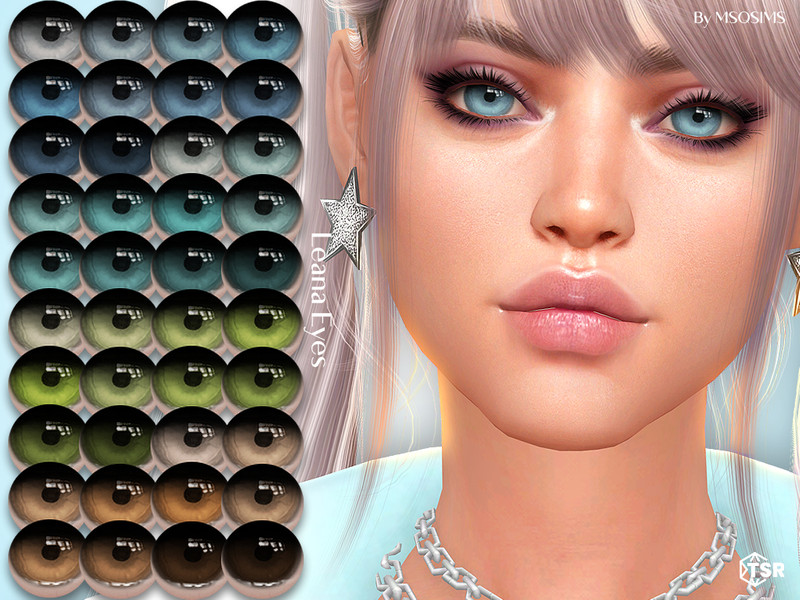 Sims 4 Leana Eyes by MSQSIMS
