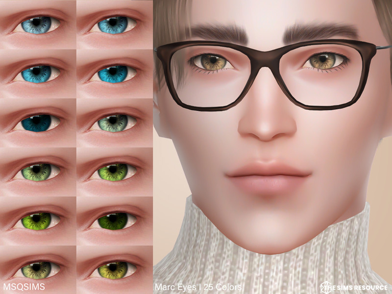 Sims 4 Marc Eyes by MSQSIMS