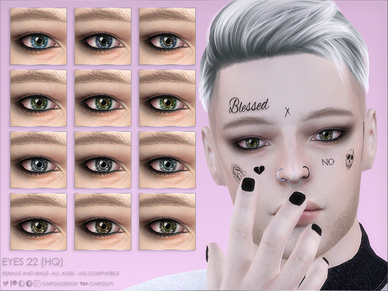 Sims 4 Eyes 22 (HQ) by Caroll91