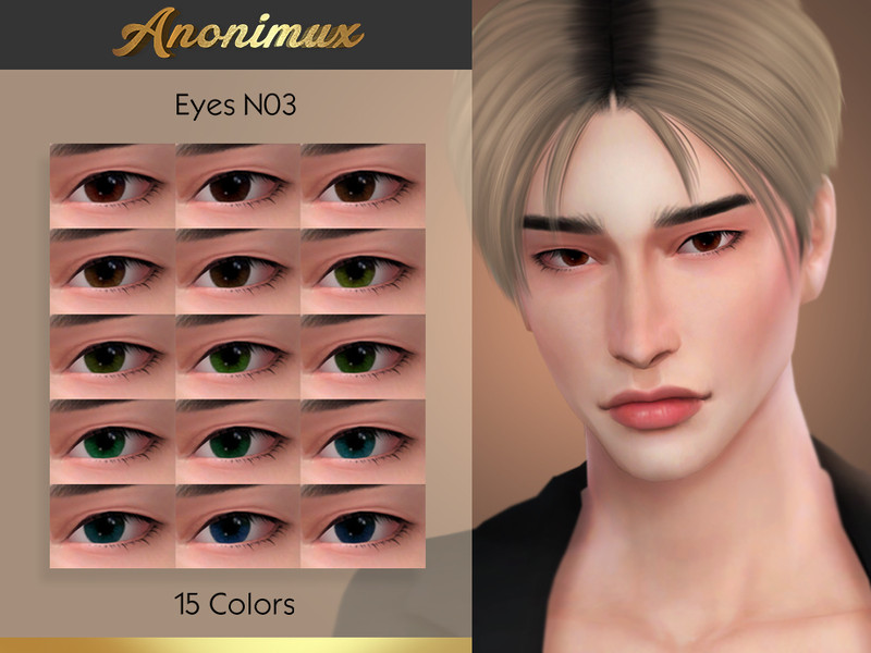 Sims 4 Eyes N03 by Anonimux Simmer