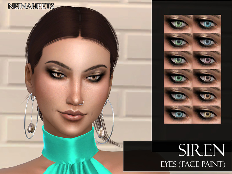 Sims 4 Siren Eyes by neinahpets