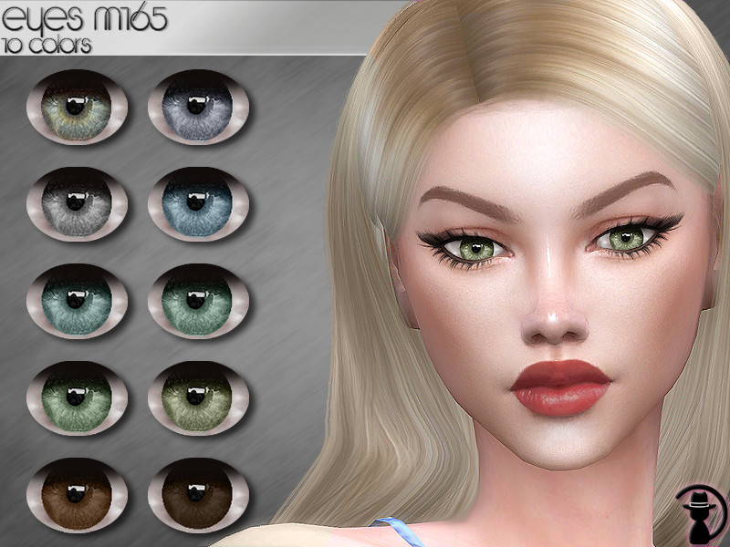 Sims 4 Eyes M165 by turksimmer