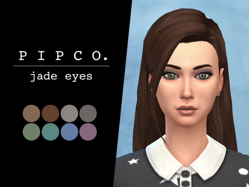 Sims 4 jade eyes. by Pipco