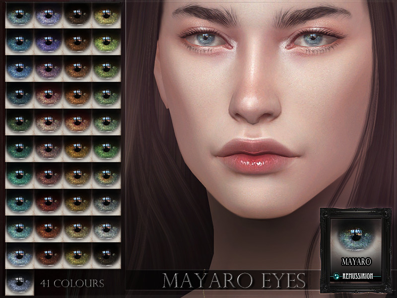 Sims 4 Mayaro Eyes by RemusSirion