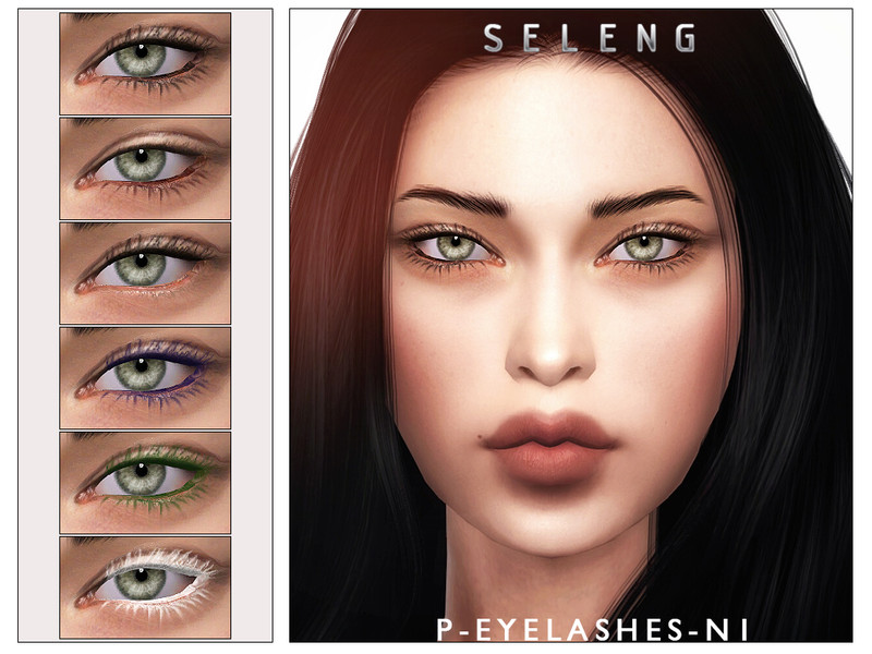 Sims 4 P-Eyelashes N1[Patreon] by Seleng