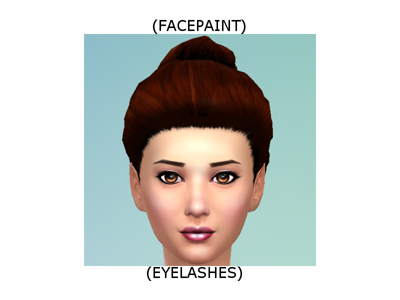 Sims 4 Universal Eyelashes by Faye by iessicaXlance