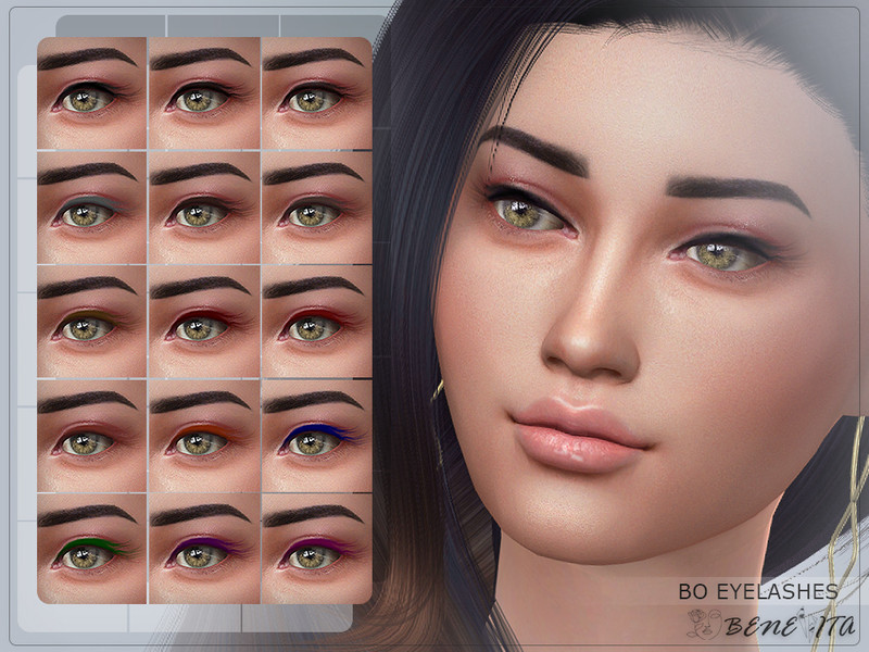 Sims 4 Bo Eyelashes [HQ] by Benevita