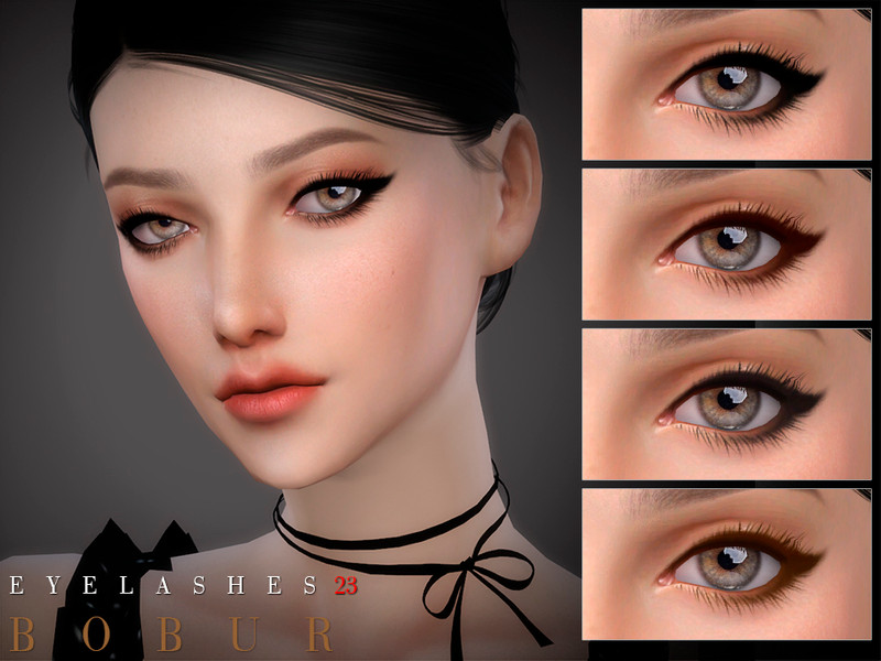 Sims 4 Bobur Eyelashes 23 by Bobur3