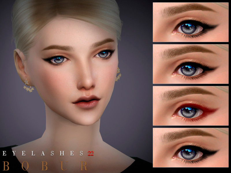 Sims 4 Bobur Eyelashes 22 by Bobur3