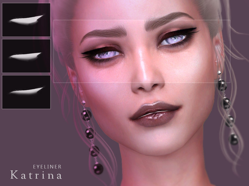 Sims 4 [ Katrina ] - Eyeliner by Screaming Mustard
