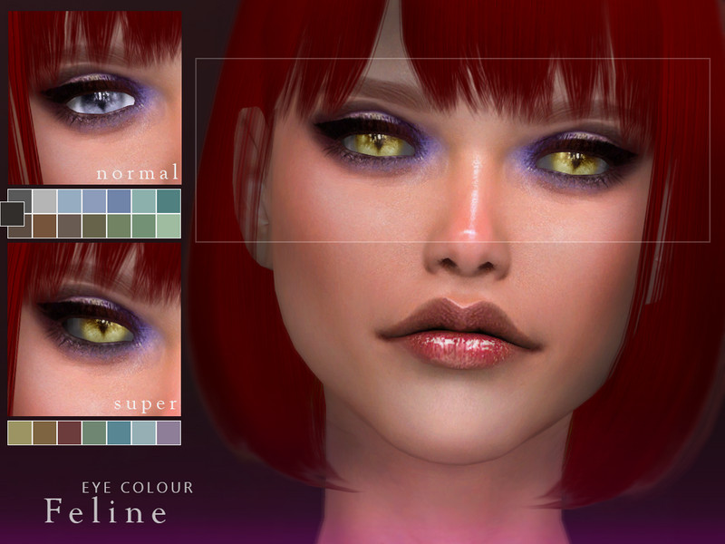 Sims 4 [ Feline ] - Eye Mask by Screaming Mustard