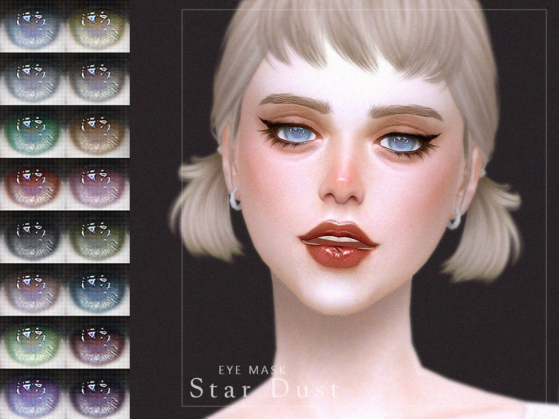 Sims 4 [ Star Dust ] - Eye Mask by Screaming Mustard