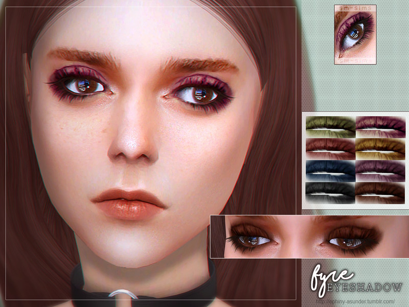 Sims 4 [ Fyre ] - Eyeshadow by Screaming Mustard