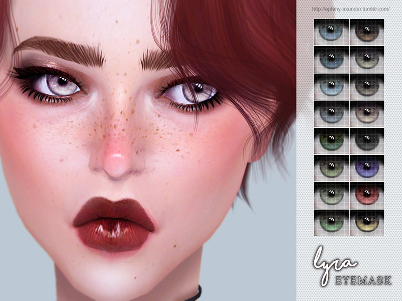 Sims 4 [ Lyra ] - Eyemask by Screaming Mustard