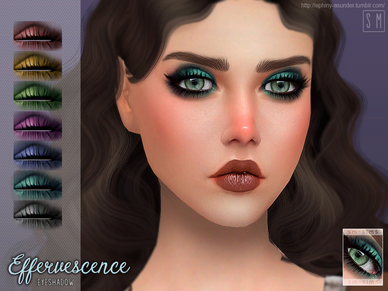 Sims 4 [ Effervescence ] - Eyeshadow by Screaming Mustard