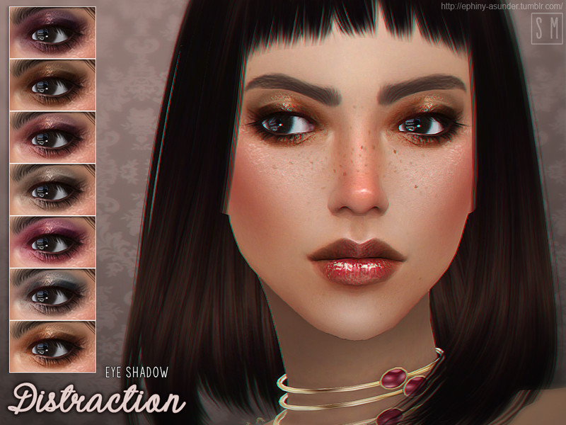 Sims 4 [ Distraction ] - Eyeshadow by Screaming Mustard