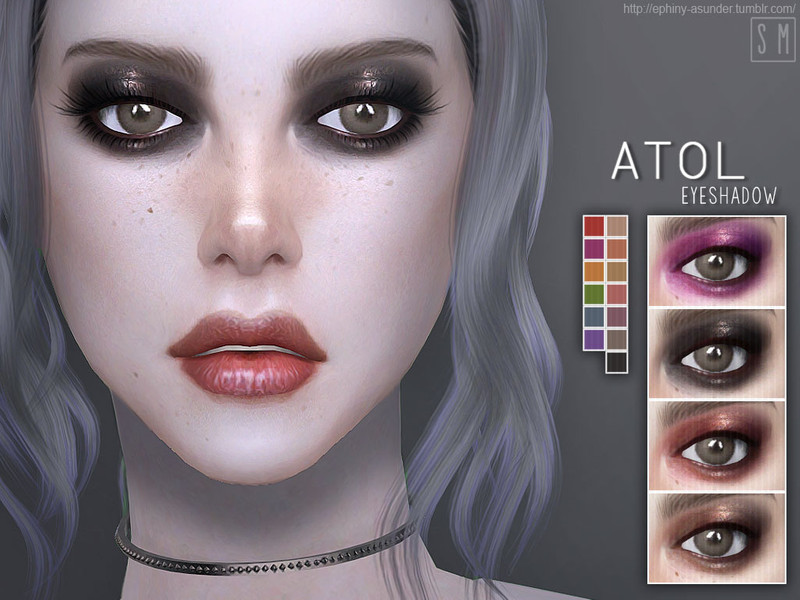 Sims 4 [ Atol ] - Eyeshadow by Screaming Mustard