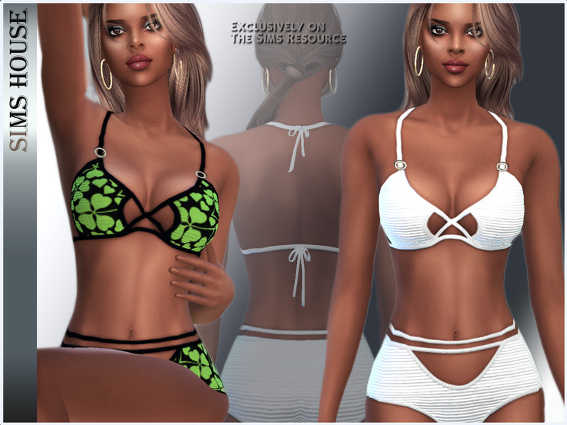 Sims 4 SWIMSUIT TOP SPRING by Sims House