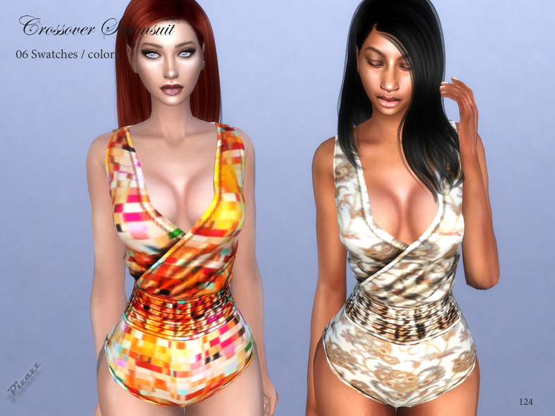 Sims 4 Crossover Swimsuit by pizazz