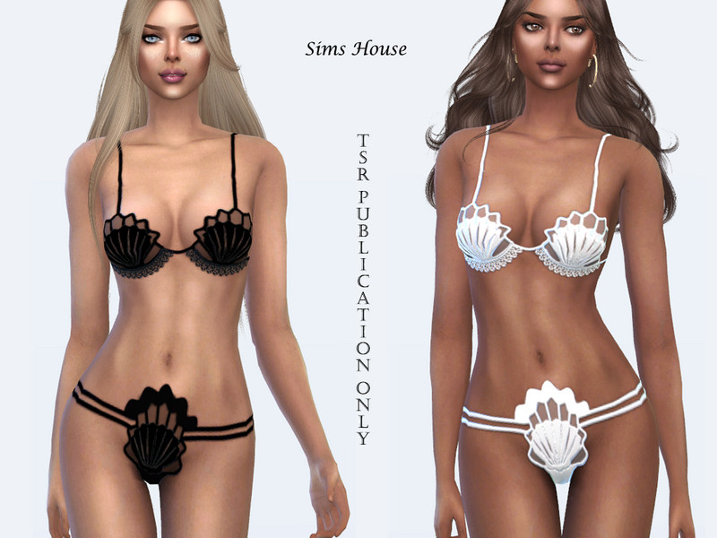 Sims 4 Swimsuit Shell by Sims House