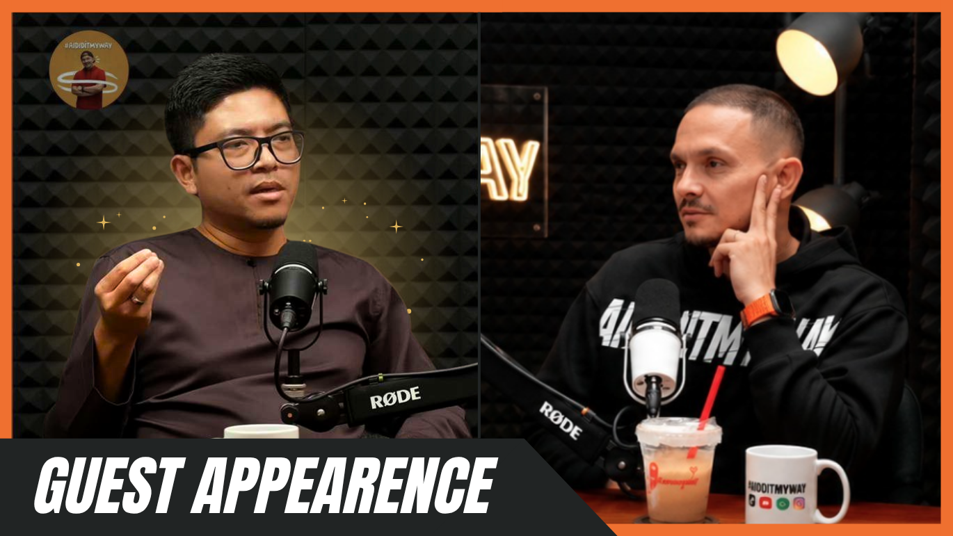 Guest seat — brand rep in conversation