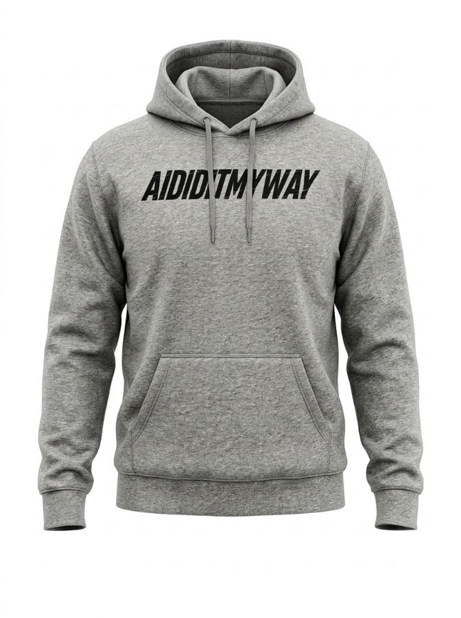 AididitMyWay hoodie — official podcast merch