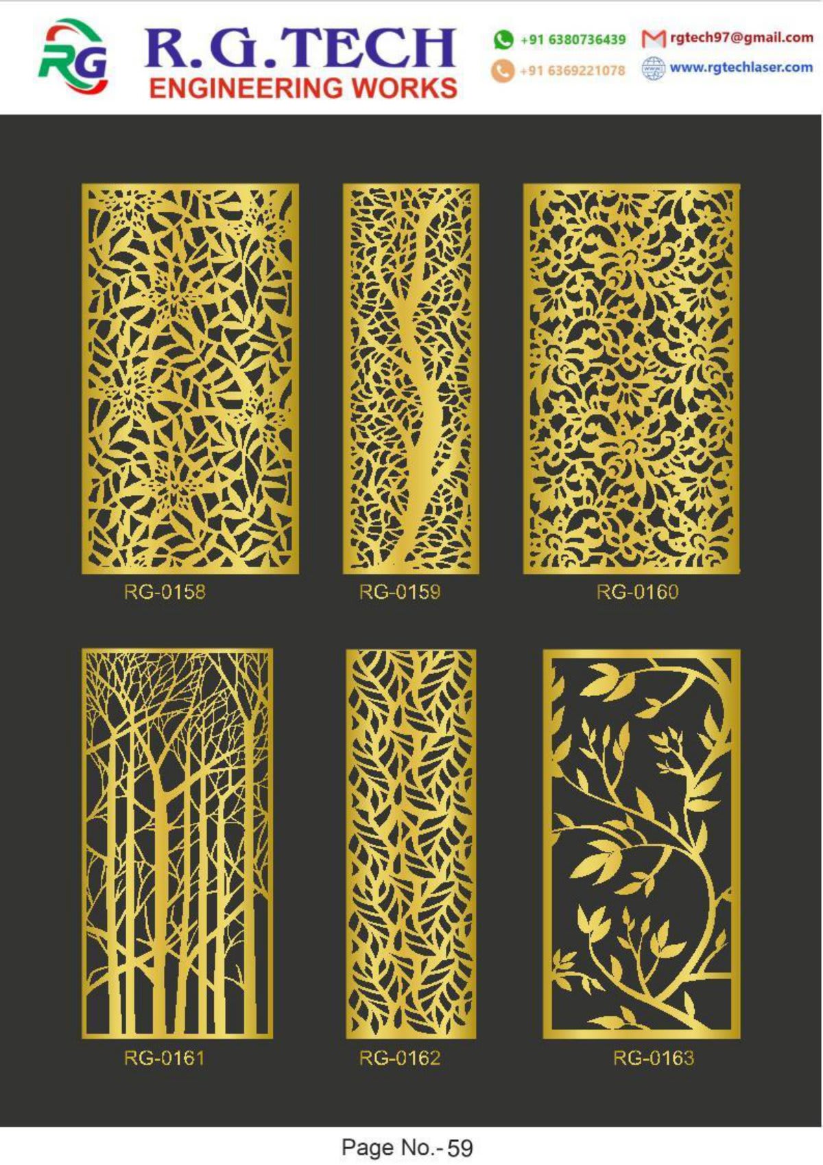 CNC fiber laser cutting machine in operation — Decorative Metal Panels in Coimbatore | RG Tech Engineering