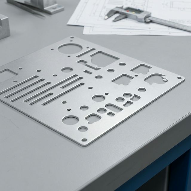 Finished precision metal fabrication sample - Laser Cutting Services in Avadi, Chennai | RG Tech Engineering