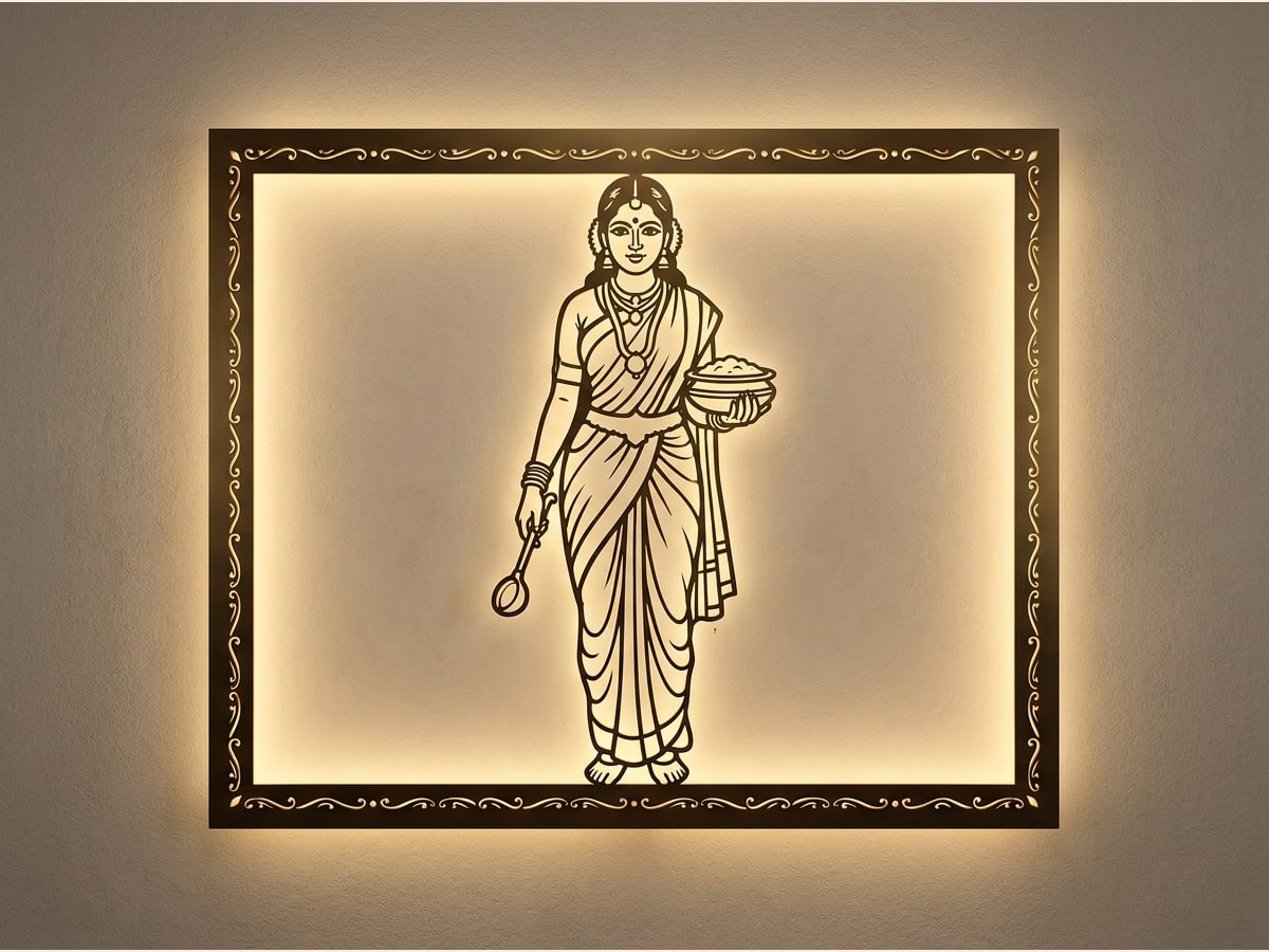 Laser cut Annapoorani panel designs by RG Tech Engineering