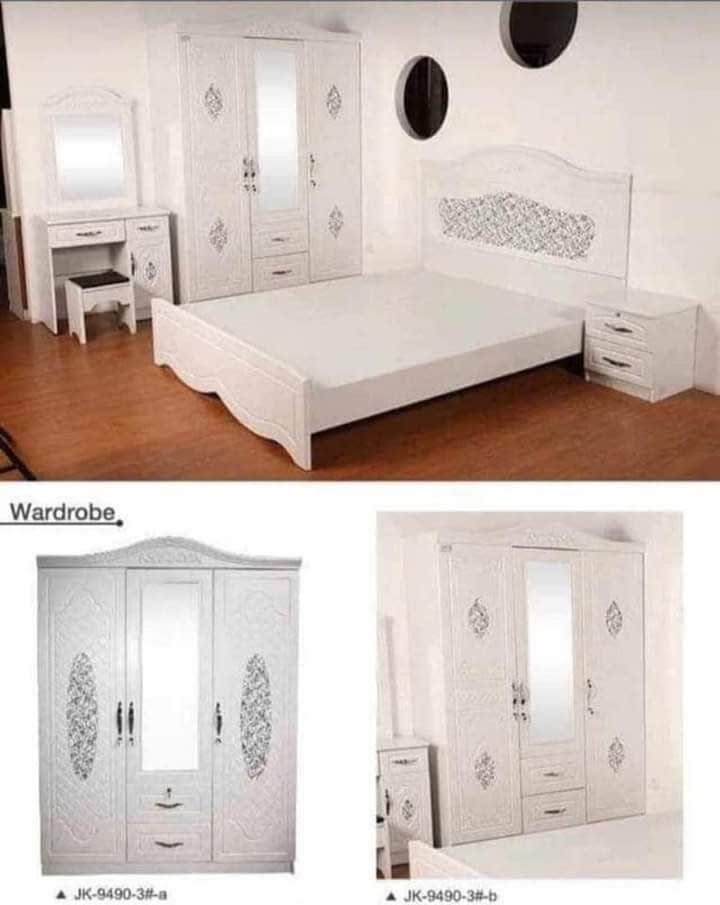 Ensemble Chambre à Coucher Blanc