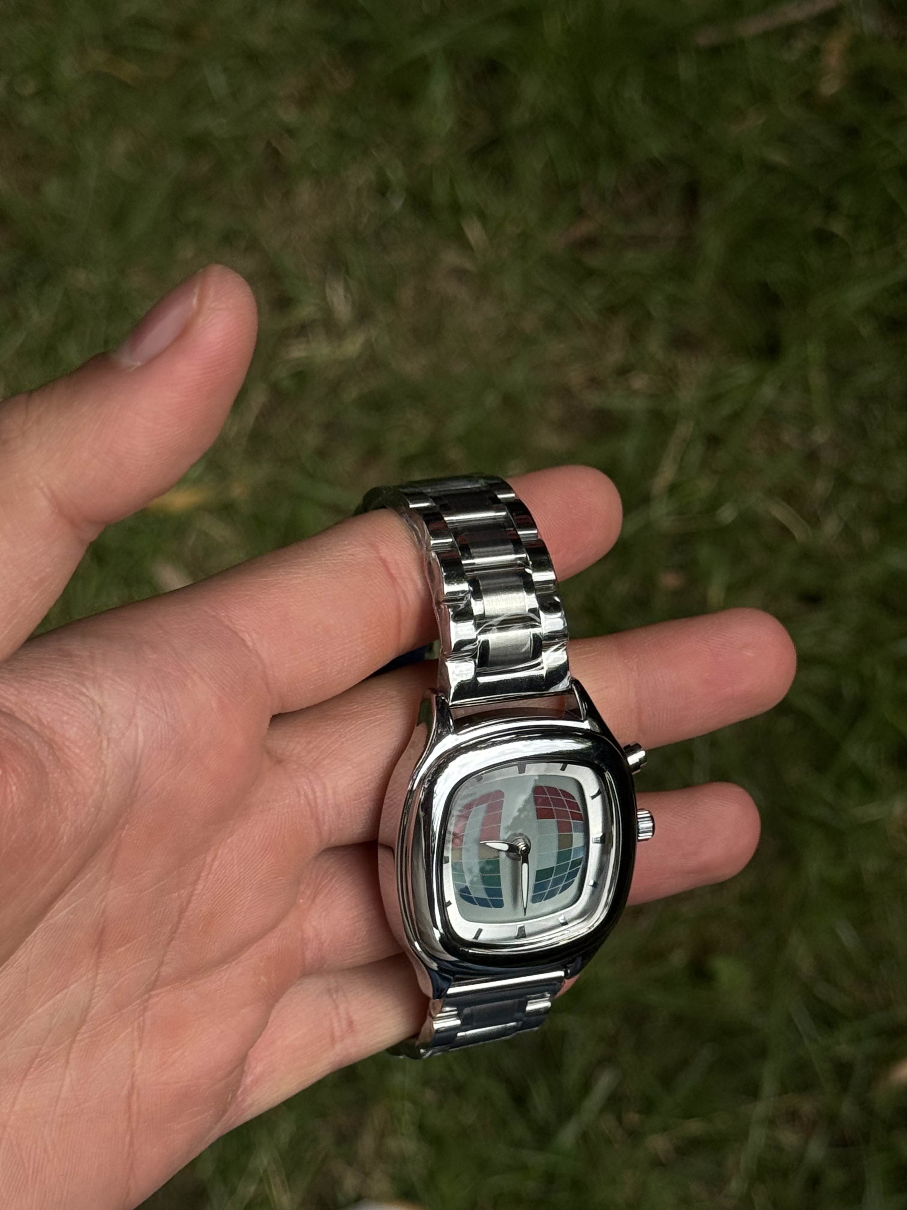 Retro Pulse Spectrum – Zegarek retro 40 mm