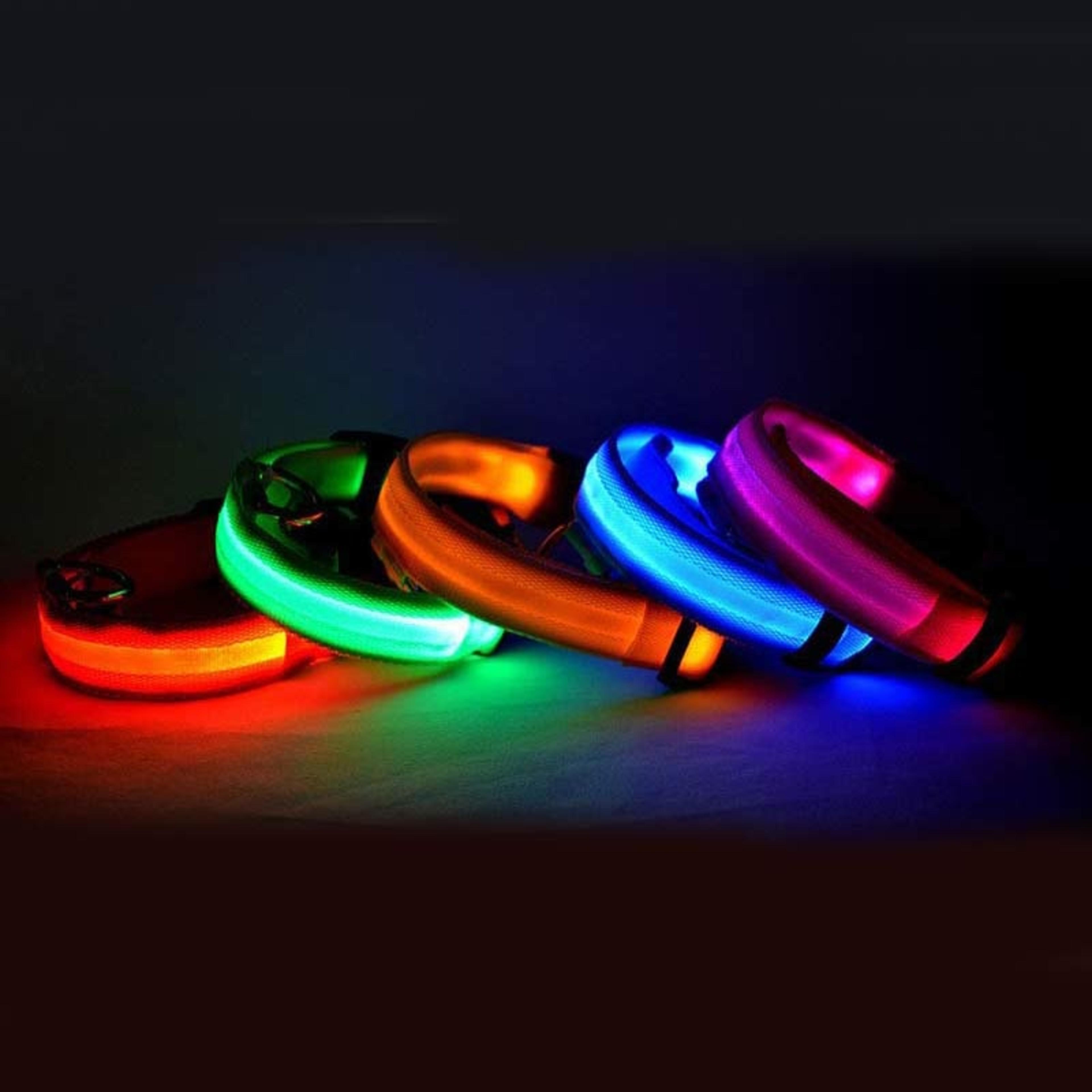Collier LED Lumineux pour Sorties Nocturnes — photo 1