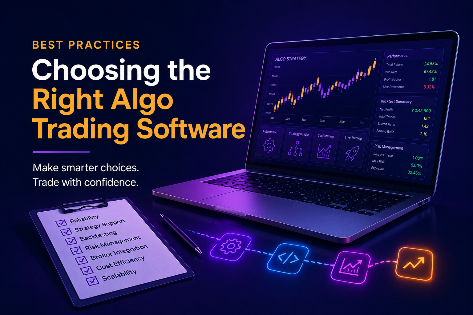 Best practices for choosing the right algo trading software