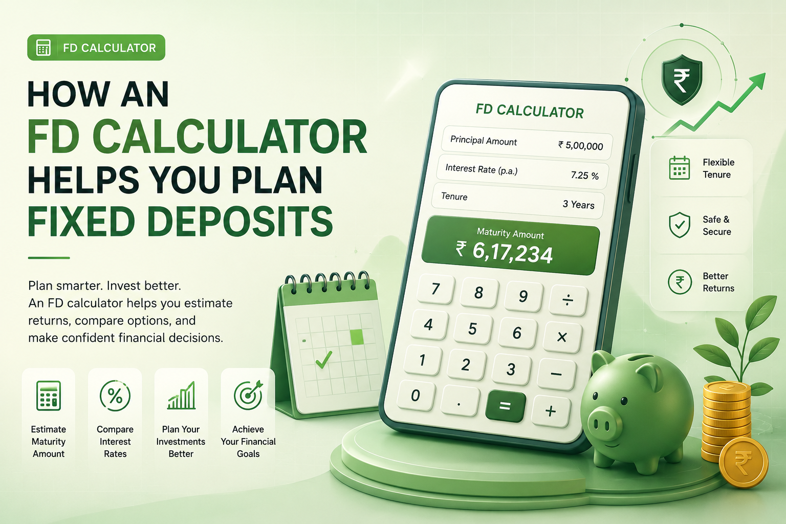 How an FD calculator helps you plan fixed deposits