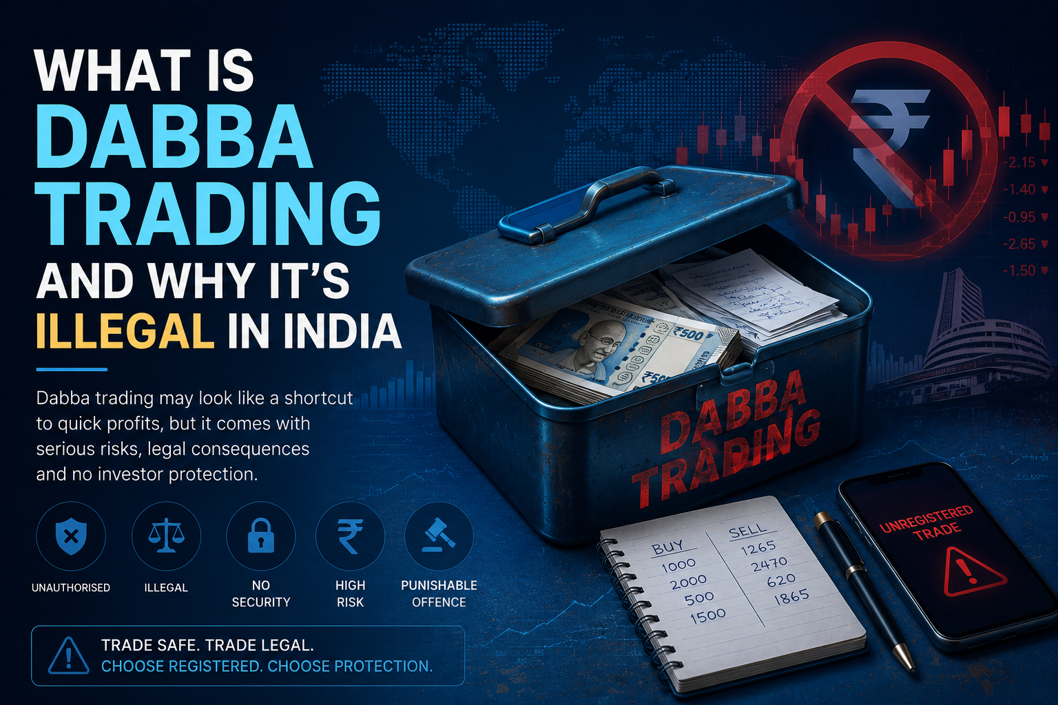 What is dabba trading and why it is illegal in India
