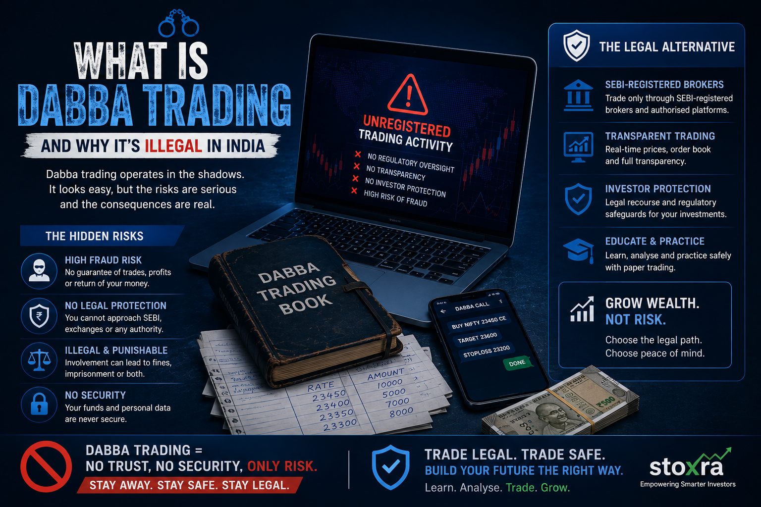 Legal alternative to dabba trading through regulated stock market channels