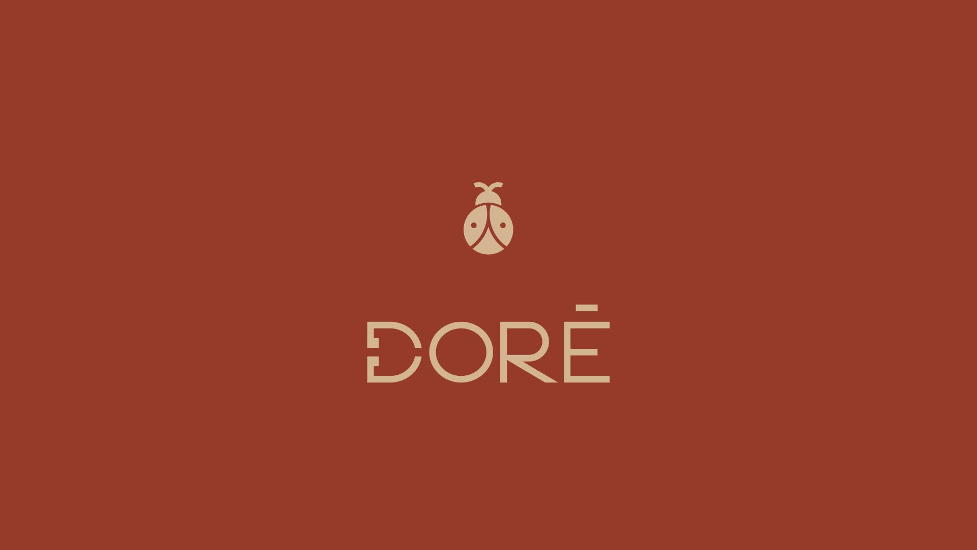 Logo animation and brand reveal for Dore